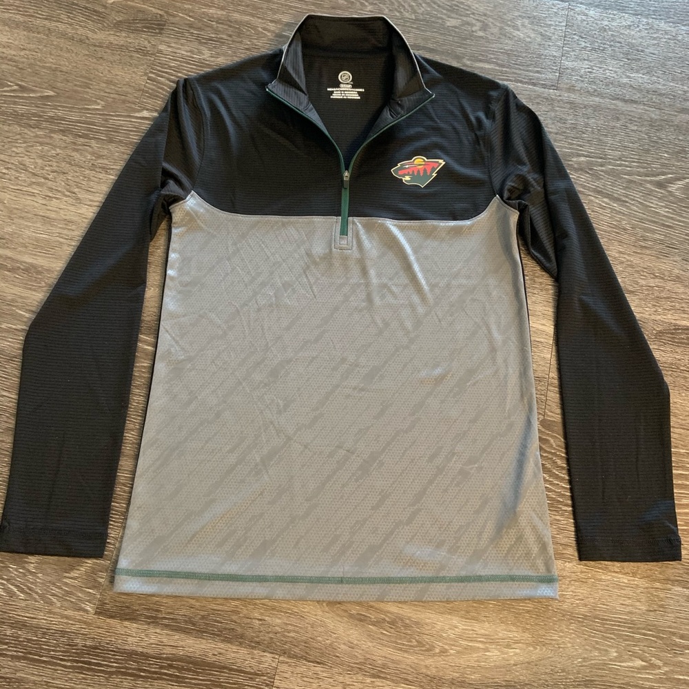 MN WILD PULL OVER HALF ZIP 🏒